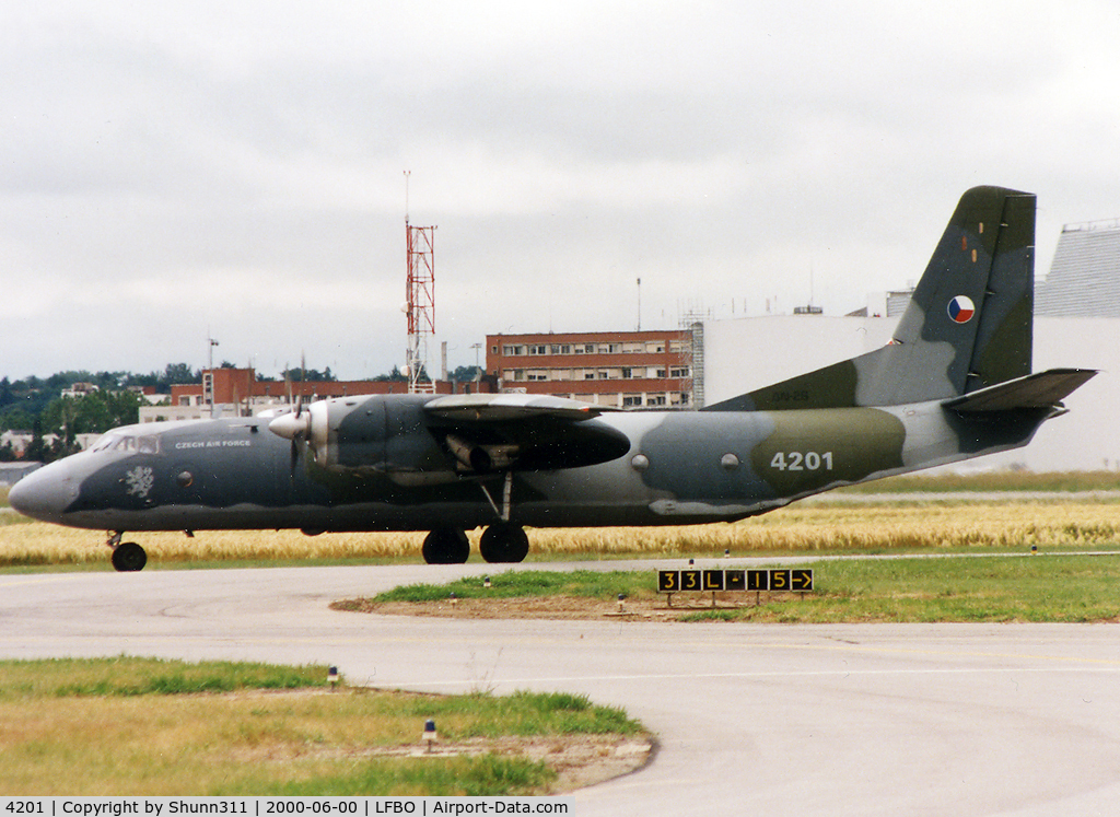 4201, 1985 Antonov An-26B C/N 14201, Rolling holding point rwy 33R for departure...