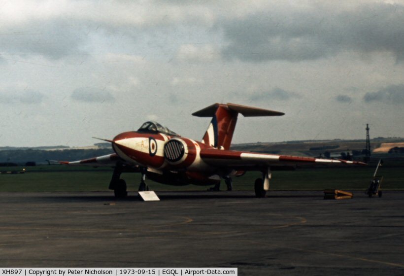 XH897, 1958 Gloster Javelin FAW.9 C/N Not found XH897, Javelin FAW.9 from Boscombe Down on display at the 1973 Leuchars Airshow.
