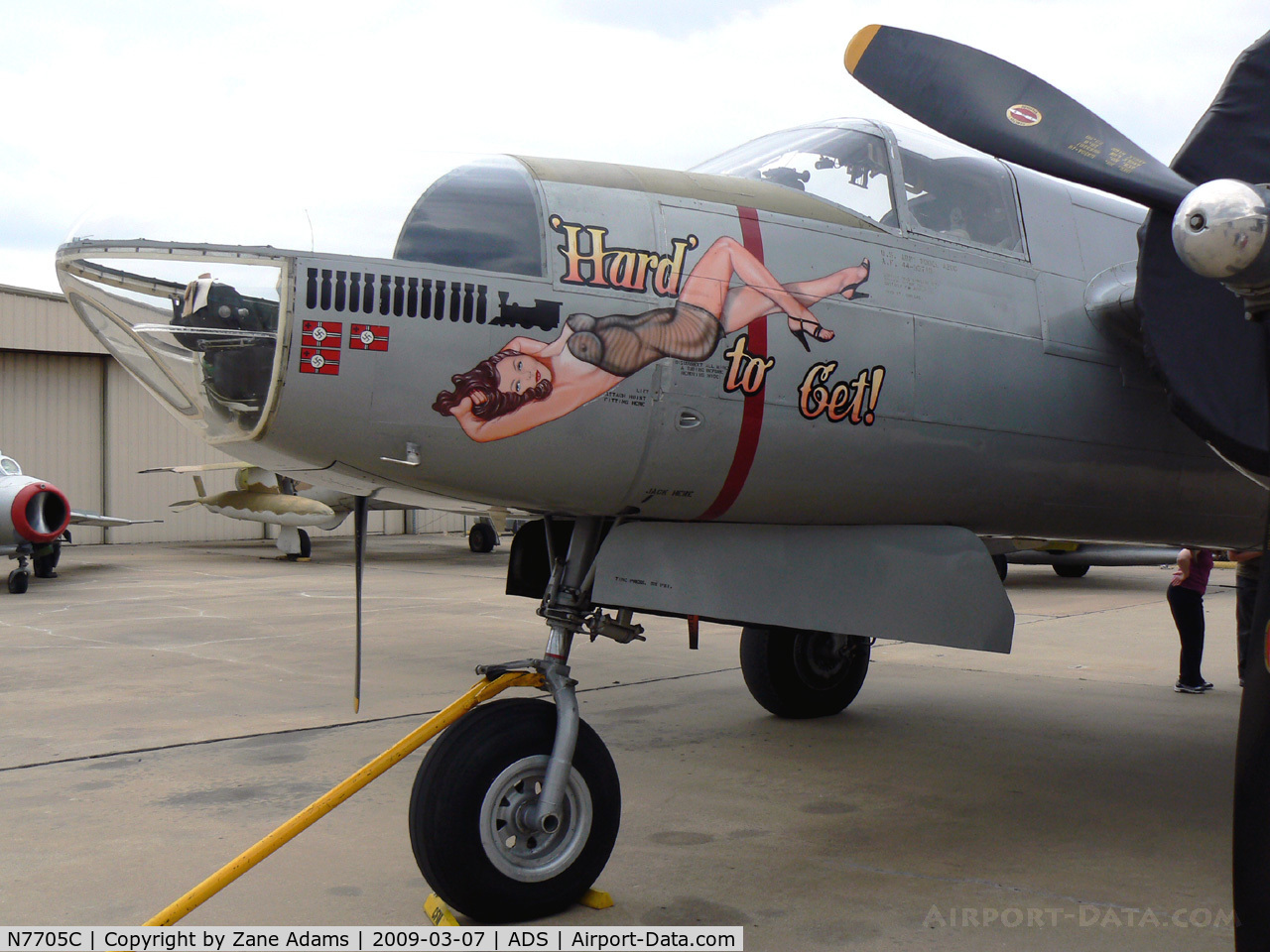 N7705C, 1944 Douglas A-26C Invader C/N 28989, Cavanaugh Flight Museum's new Invader!