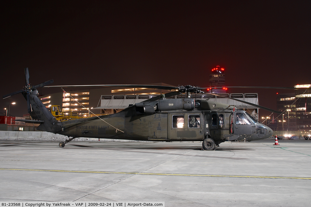 81-23568, 1981 Sikorsky UH-60A Black Hawk C/N 70289, USAF Blackhawk