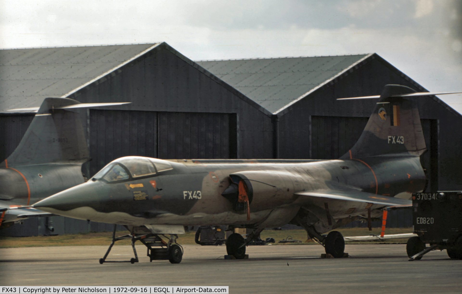 FX43, 1965 Lockheed F-104G Starfighter C/N 683-9086, Starfighter of the Belgian Air Force 