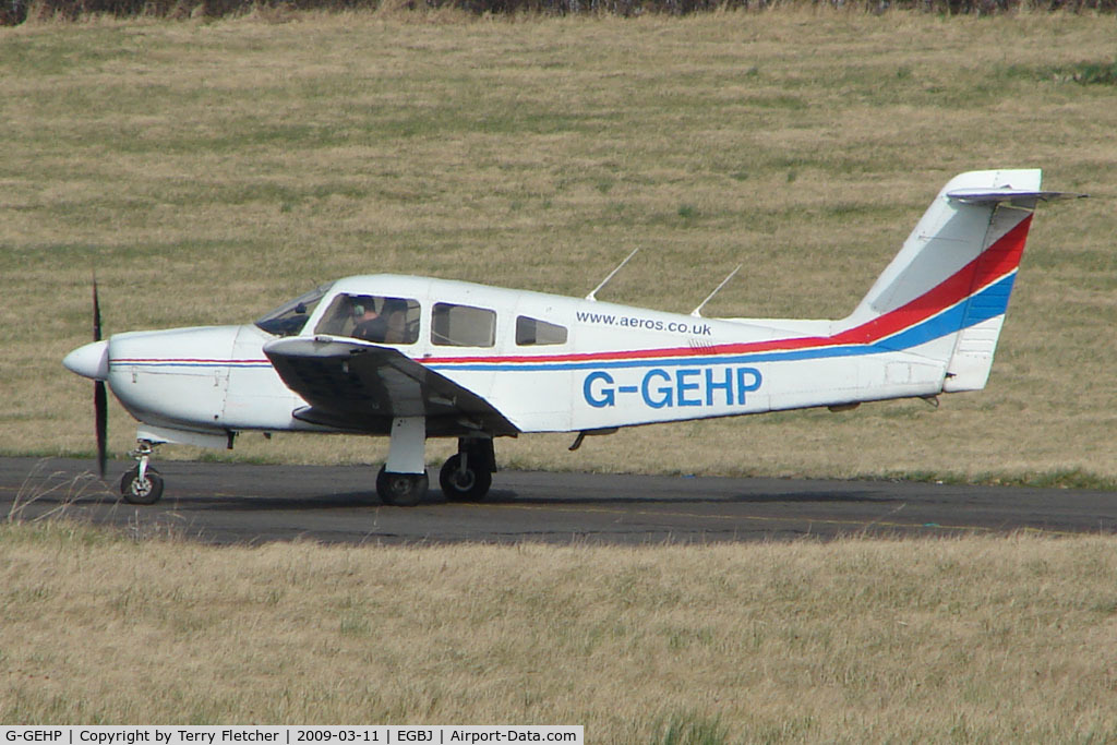 G-GEHP, 1982 Piper PA-28RT-201 Arrow IV C/N 28R-8218014, Piper Pa-28RT-201 at Gloucestershire Airport