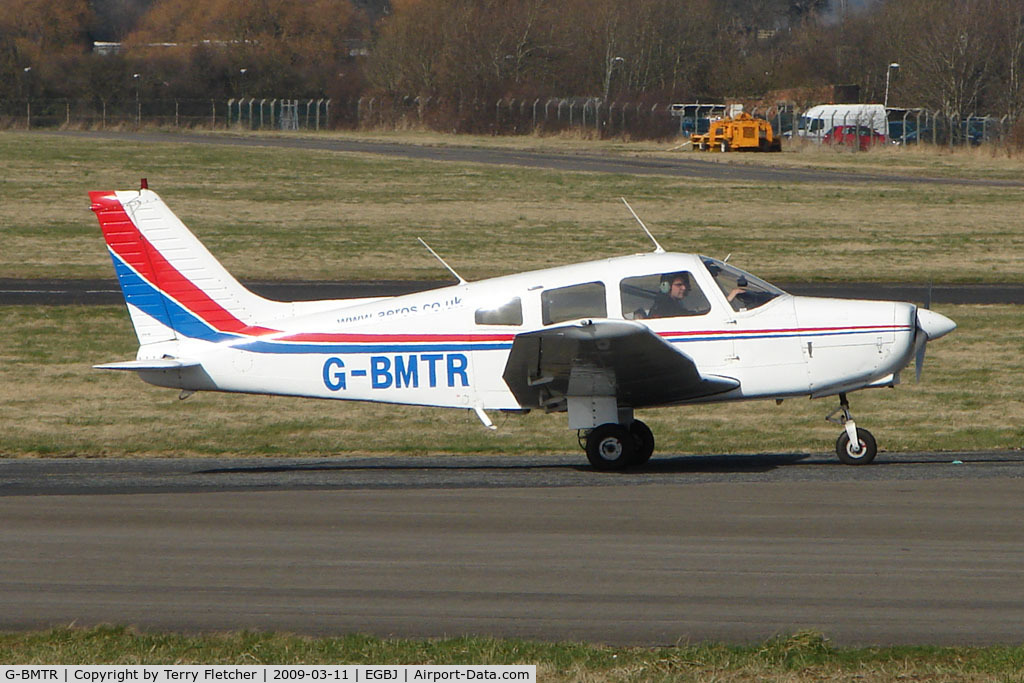G-BMTR, 1981 Piper PA-28-161 Cherokee Warrior II C/N 28-8116119, Piper Pa-28-161 at Gloucestershire Airport