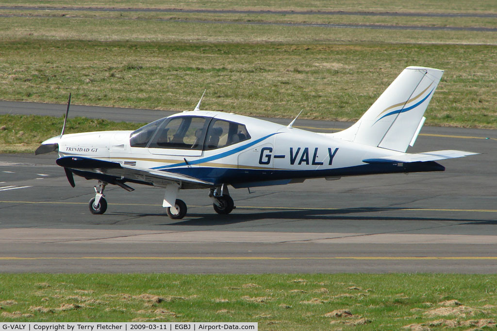 G-VALY, 2002 Socata TB-21 GT TC Trinidad C/N 2081, Socata TB21 at Gloucestershire Airport