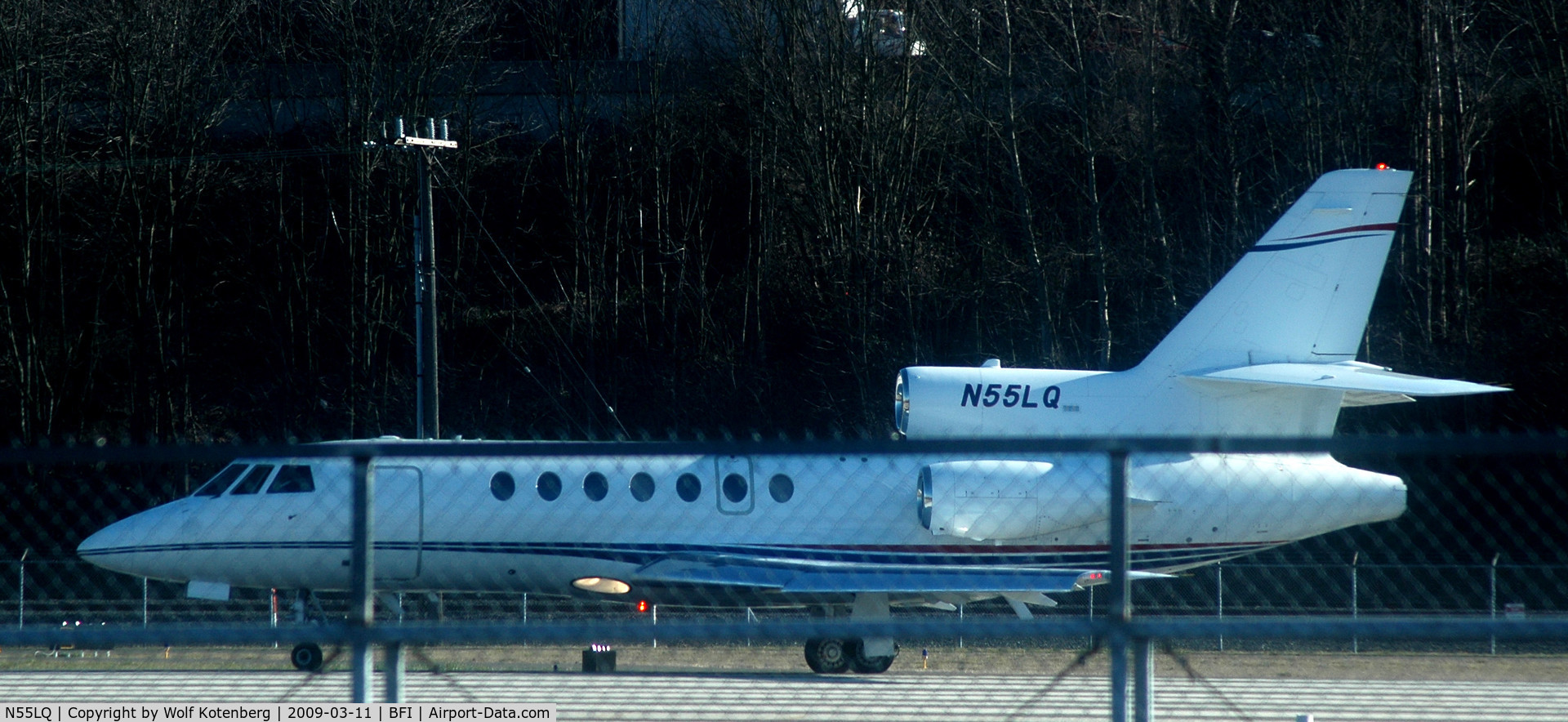 N55LQ, 2001 Dassault Mystere Falcon 50 C/N 314, rolling