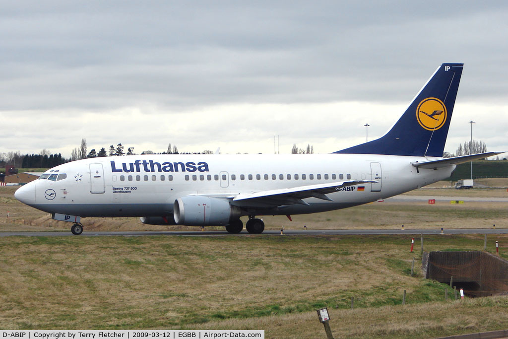 D-ABIP, 1991 Boeing 737-530 C/N 24940, Lufthansa B737-530 at BHX