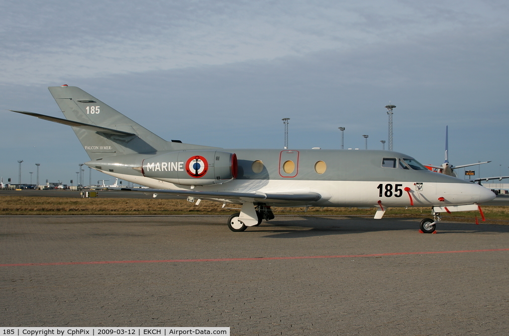 185, Dassault Falcon 10MER C/N 185, DF1