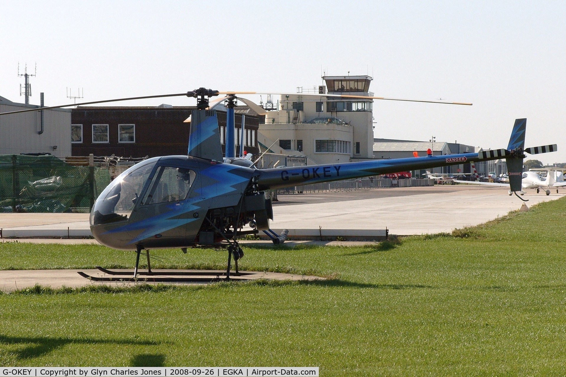 G-OKEY, 1991 Robinson R22 Beta C/N 2004, Operated by Fast Helicopters Ltd.