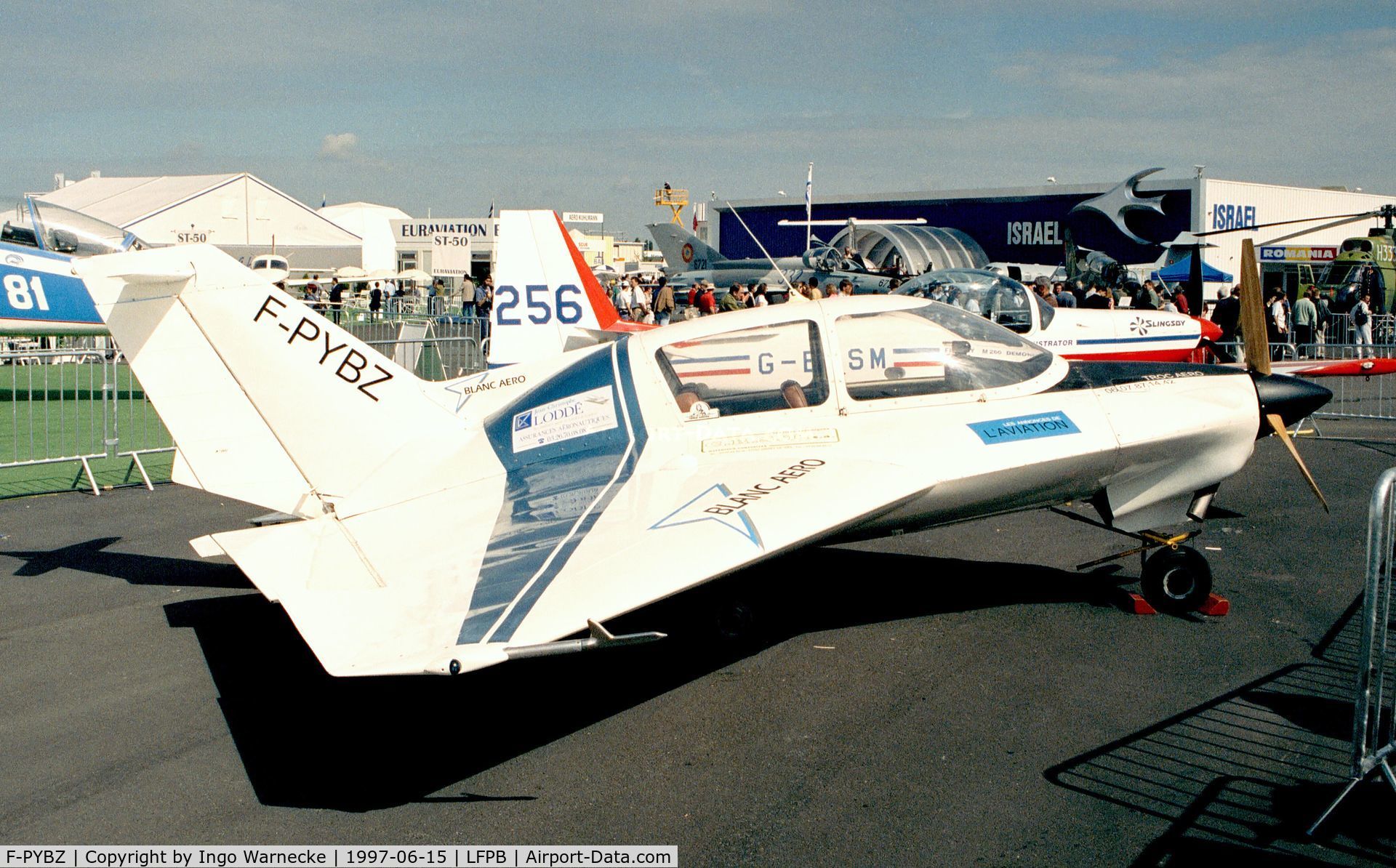 F-PYBZ, Dyke JD-2 Delta C/N 1239, Delta Dyke at the Aerosalon Paris 1997