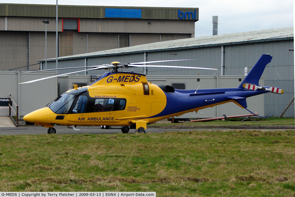 G-MEDS, 2006 Agusta A-109E Power C/N 11679, Derbyshire , Leicestershire and Rutland Air Ambulance