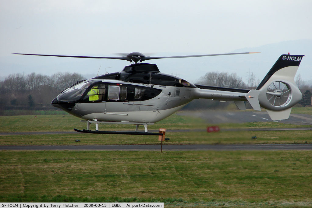 G-HOLM, 2007 Eurocopter EC-135T-2+ C/N 0574, EC135T2+ at Staverton