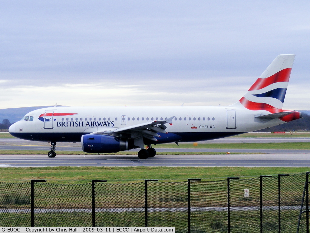 G-EUOG, 2001 Airbus A319-131 C/N 1594, British Airways