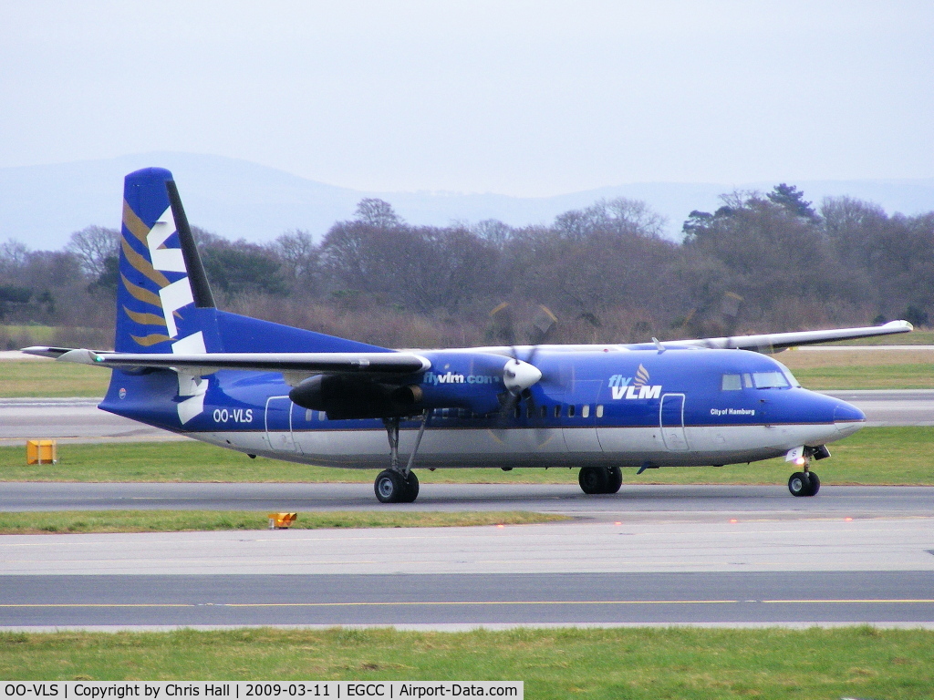 OO-VLS, 1987 Fokker 50 C/N 20109, VLM