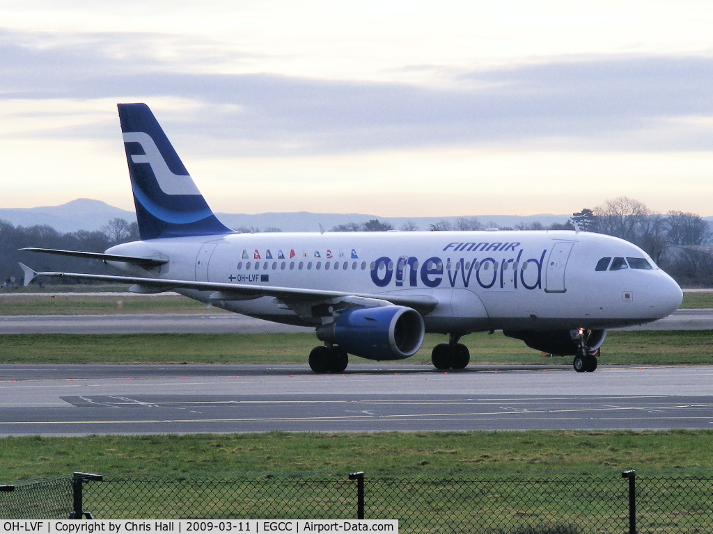 OH-LVF, 2002 Airbus A319-112 C/N 1808, Finnair