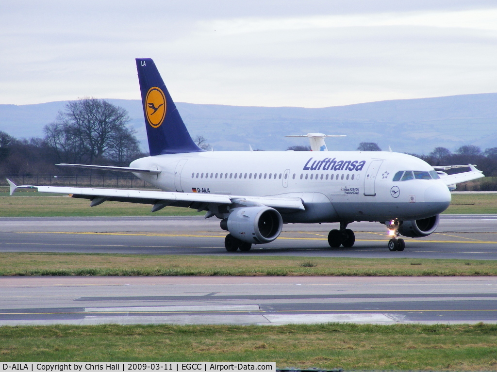 D-AILA, 1996 Airbus A319-114 C/N 609, Lufthansa