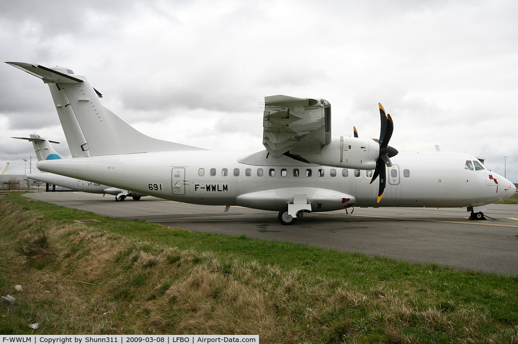 F-WWLM, 2008 ATR 42-500 C/N 691, C/n 691 - For Italy Air Force as I2470