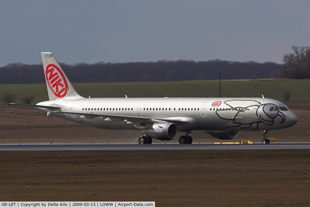 OE-LET, 2009 Airbus A321-211 C/N 3830, NIKIS new A321-211  cn3830