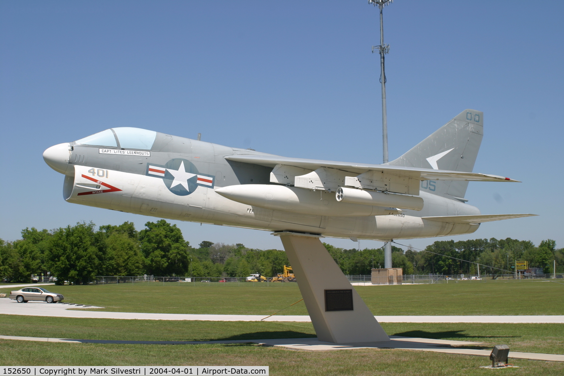 152650, LTV A-7A Corsair II C/N A-007, Don Garlits Racing Museum in Ocala FL
