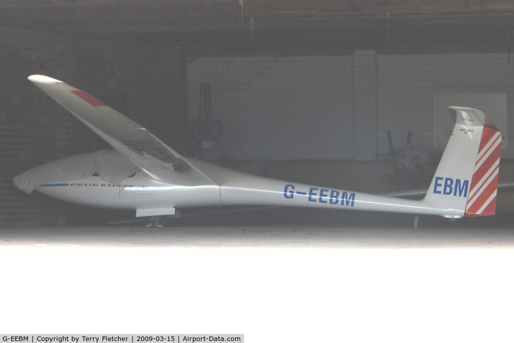G-EEBM, Grob G-102 Astir CS77 C/N 1843, Glider at Sutton Bank