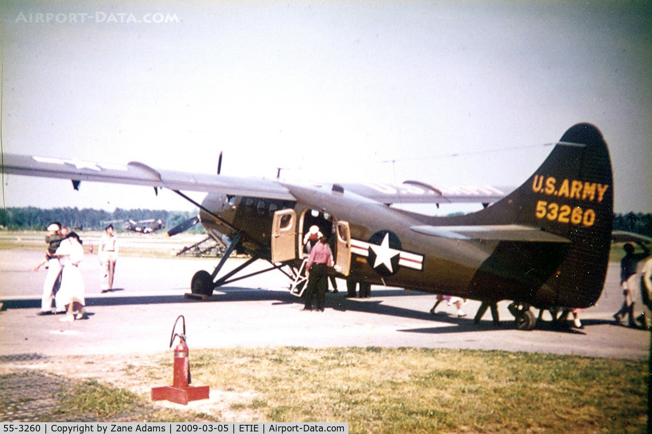 55-3260, 1955 De Havilland Canada U-1A Otter C/N 104, US Army U-1 Otter at Heidelburg AAF