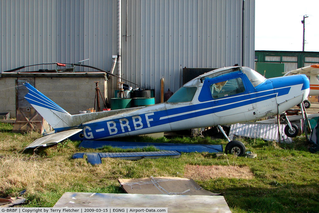 G-BRBF, 1978 Cessna 152 C/N 152-81993, WFU ? Cessna 152 at Bagby