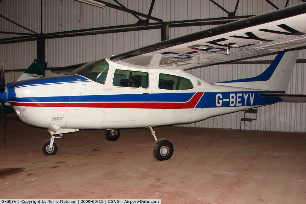G-BEYV, 1977 Cessna T210M Turbo Centurion C/N 21061583, Cessna T210M at Bagby