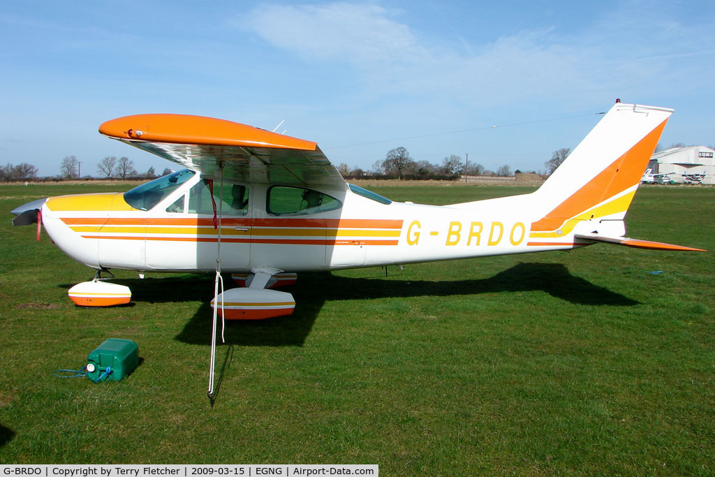 G-BRDO, 1975 Cessna 177B Cardinal C/N 17702166, Cessna 177B at Bagby
