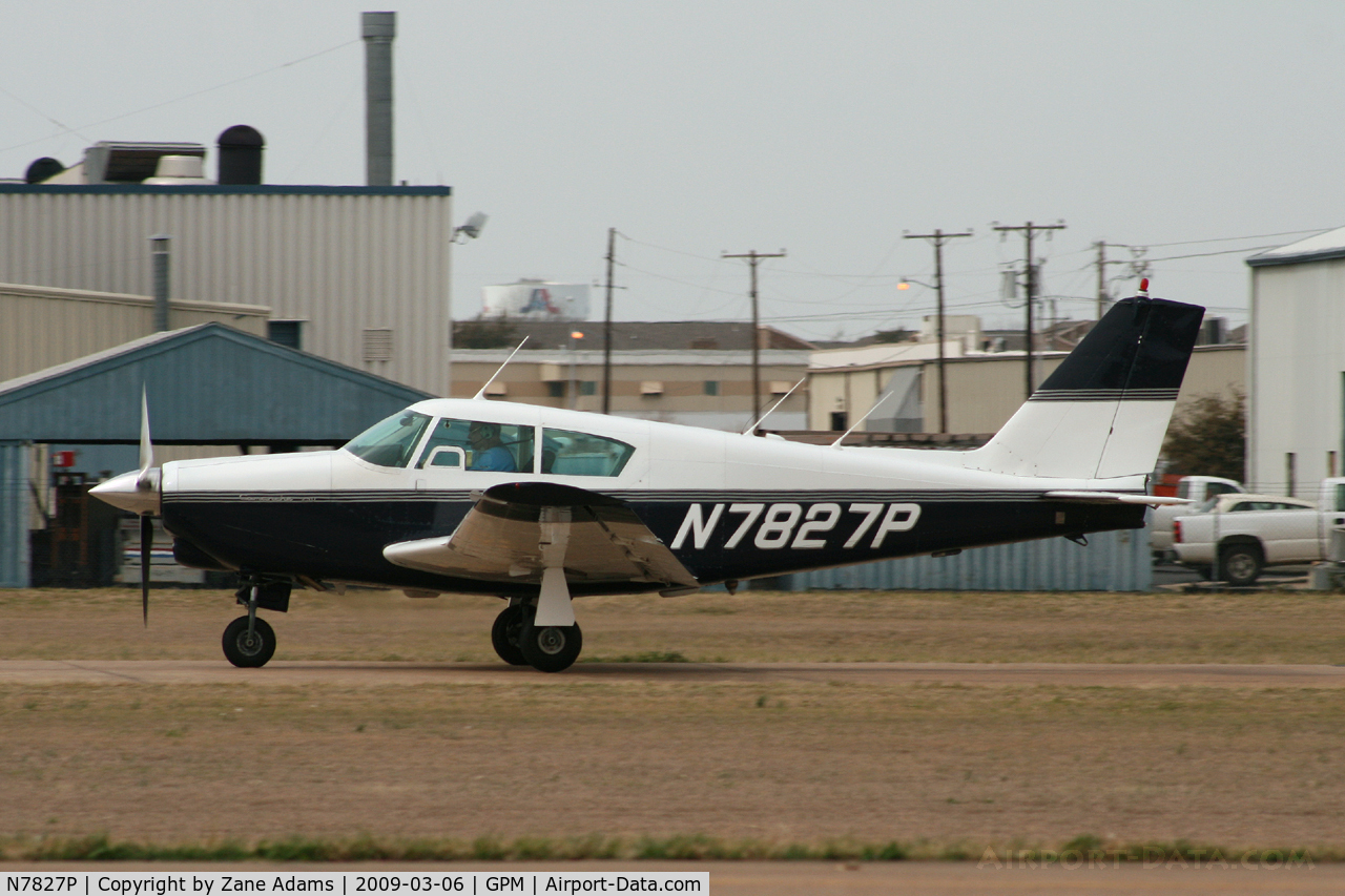 N7827P, 1962 Piper PA-24-250 Comanche C/N 24-3047, At Grand Prairie Municipal