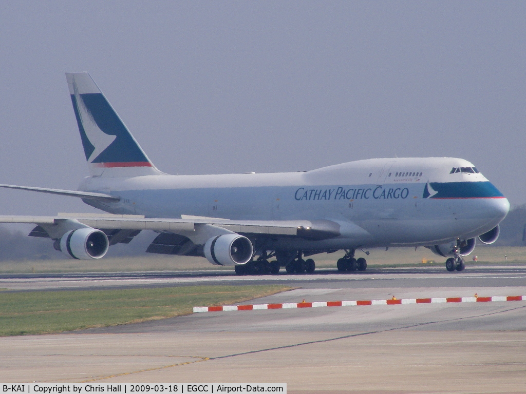 B-KAI, 1994 Boeing 747-412 C/N 27217, Cathay Pacific Cargo