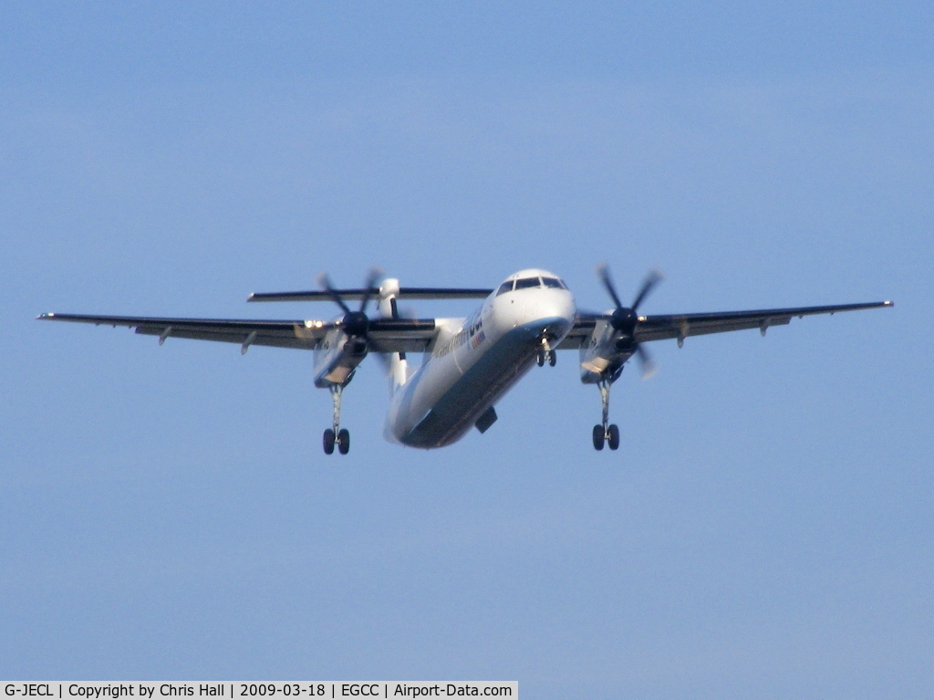 G-JECL, 2005 De Havilland Canada DHC-8-402Q Dash 8 C/N 4114, flybe