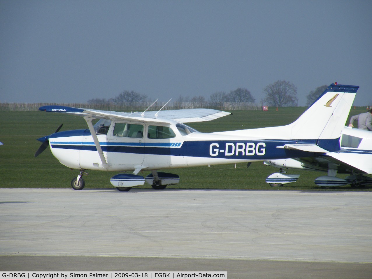 G-DRBG, 1975 Cessna 172M Skyhawk C/N 172-65263, Cessna 172 at Sywell