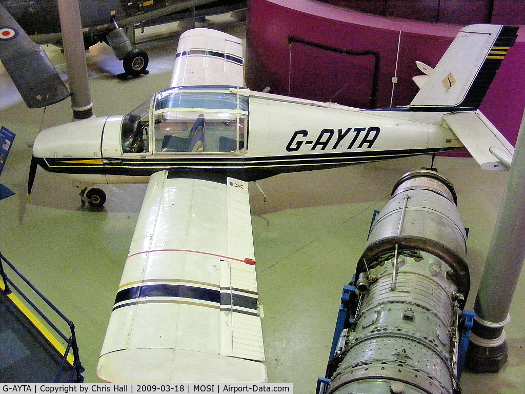G-AYTA, 1971 Socata MS-880B Rallye Club C/N 1789, at the Museum of Science and Industry