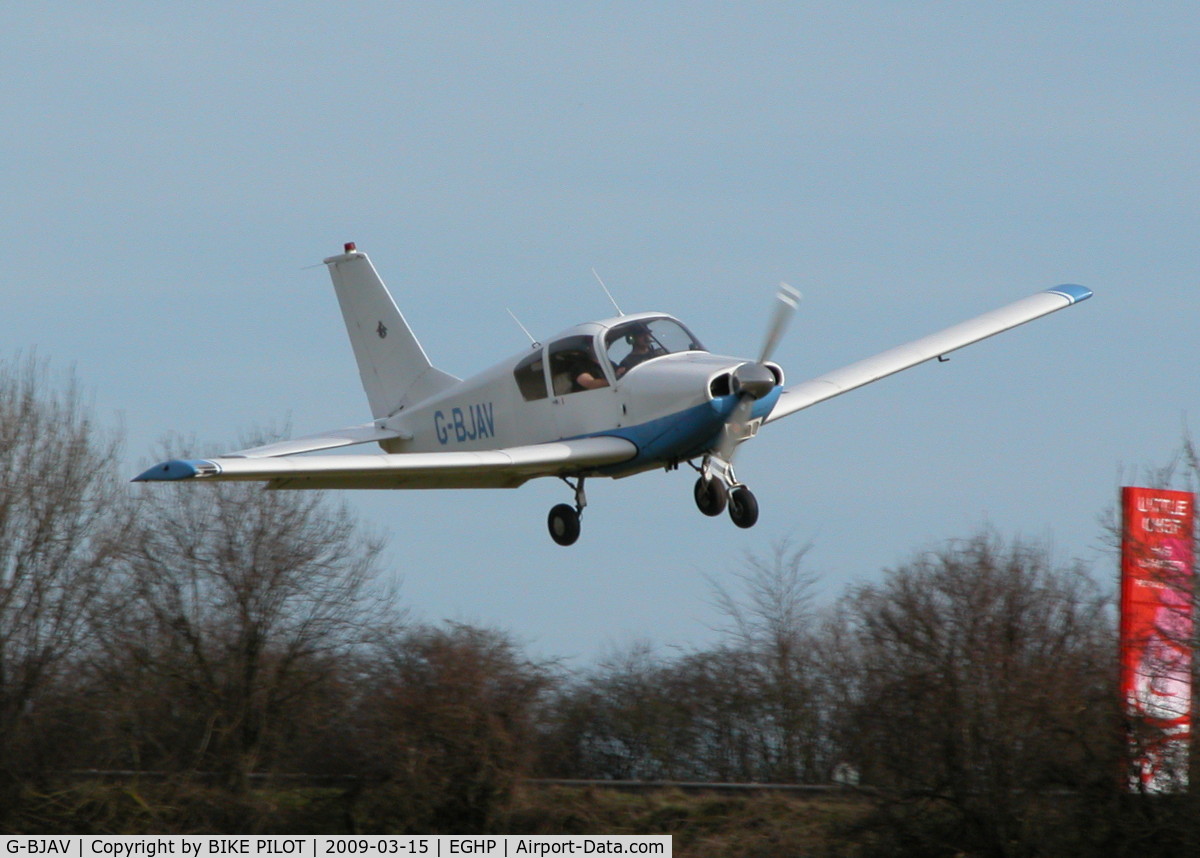 G-BJAV, 1963 Gardan GY-80-160 Horizon C/N 28, ABOUT TO LAND ON RWY 26 AFTER A LOCAL FLIGHT