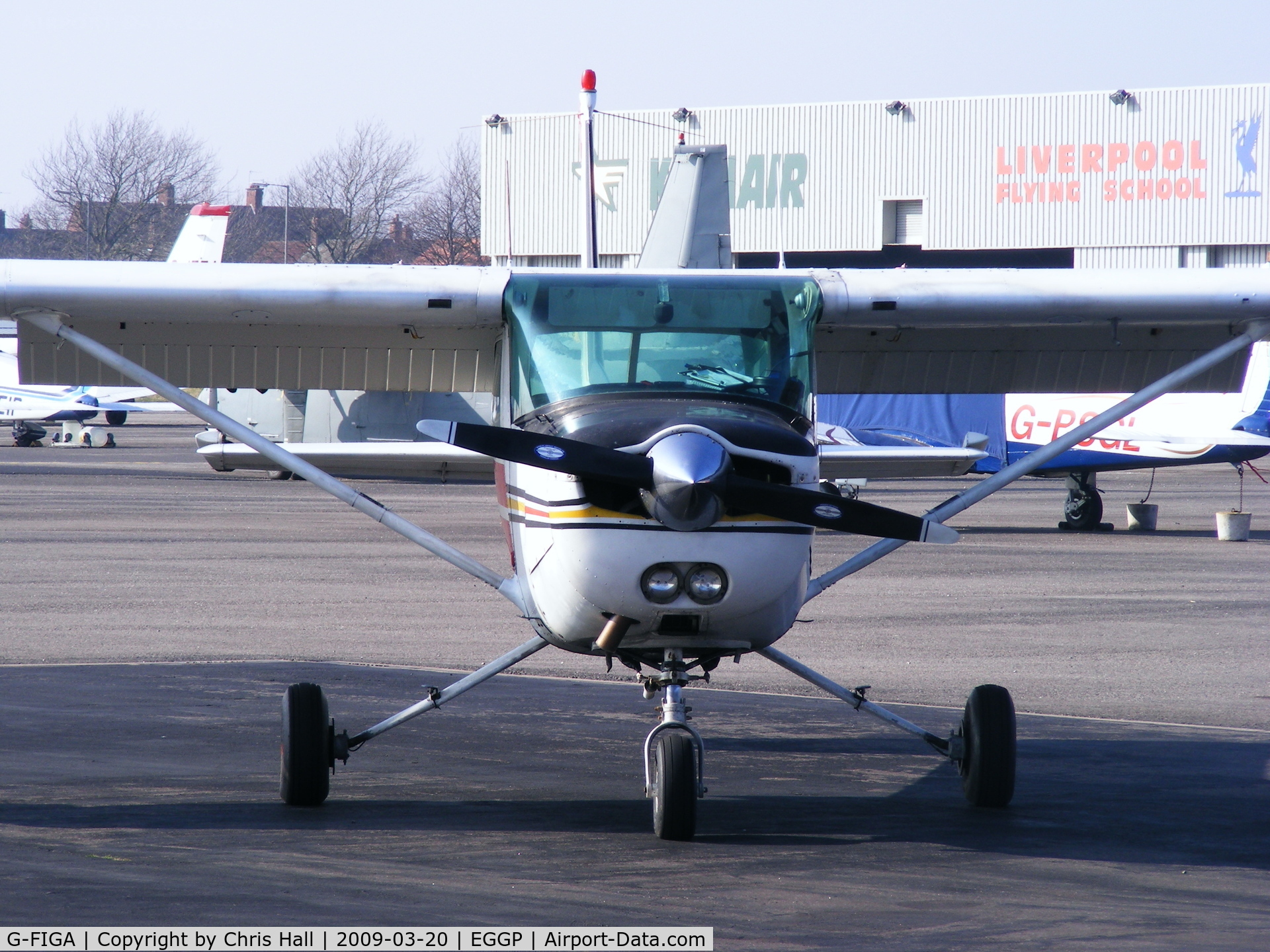 G-FIGA, 1980 Cessna 152 C/N 152-84644, CENTRAL AIRCRAFT LEASING LTD, Previous ID: N6243M