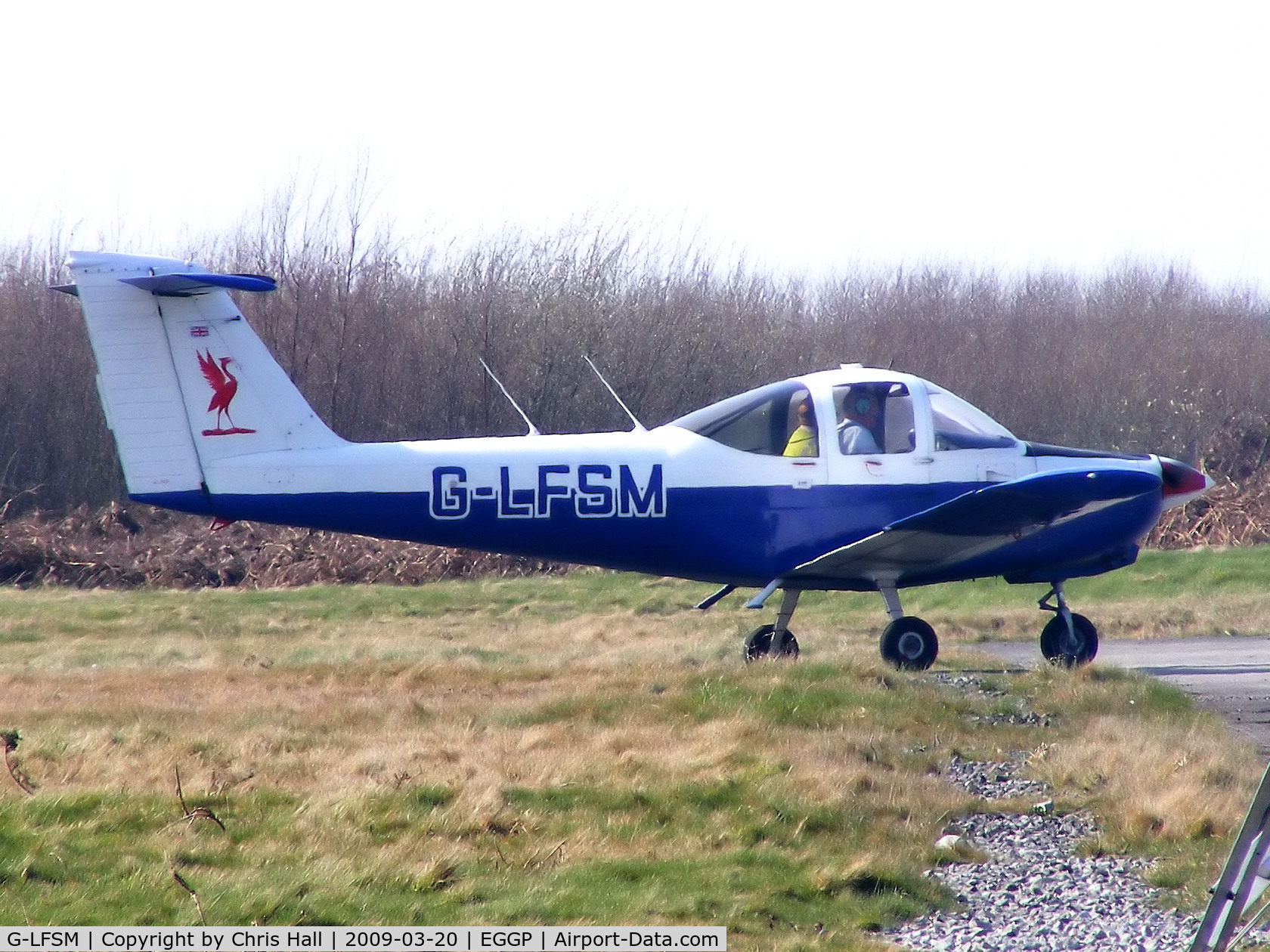 G-LFSM, 1978 Piper PA-38-112 Tomahawk Tomahawk C/N 38-78A0449, Liverpool Flying School