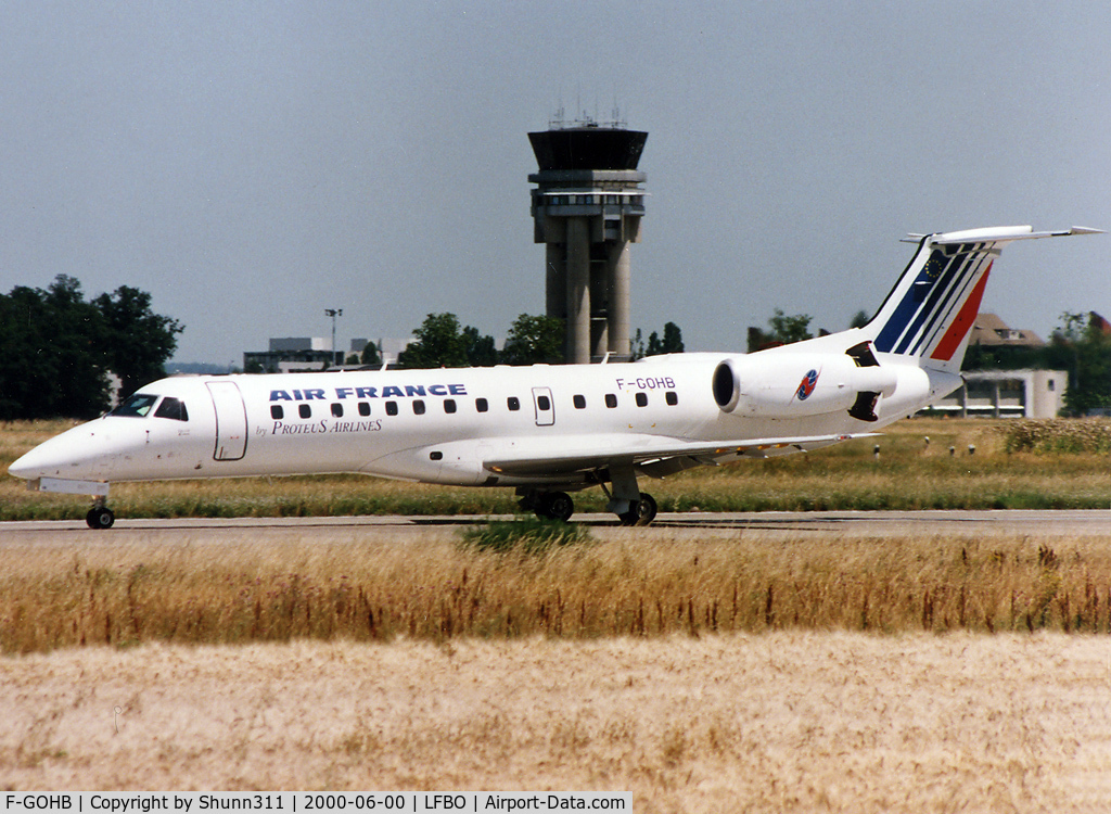 F-GOHB, 1999 Embraer ERJ-135ER (EMB-135ER) C/N 145198, Arriving rwy 33L