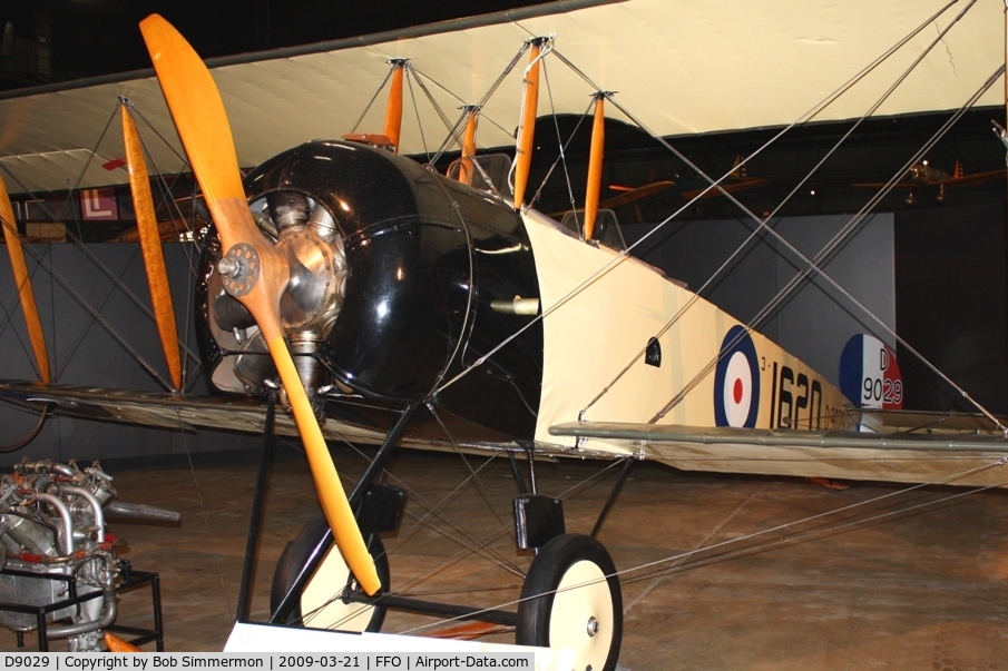 D9029, 1967 Avro 504K Replica C/N Not found G-CYEI, Avro 504K replicated from original parts on display at the USAF Museum in Dayton, Ohio