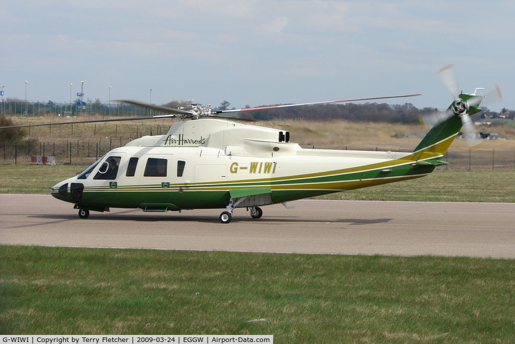 G-WIWI, 2007 Sikorsky S-76C C/N 760684, Harrods Aviation Sikorsky S-76C at Luton