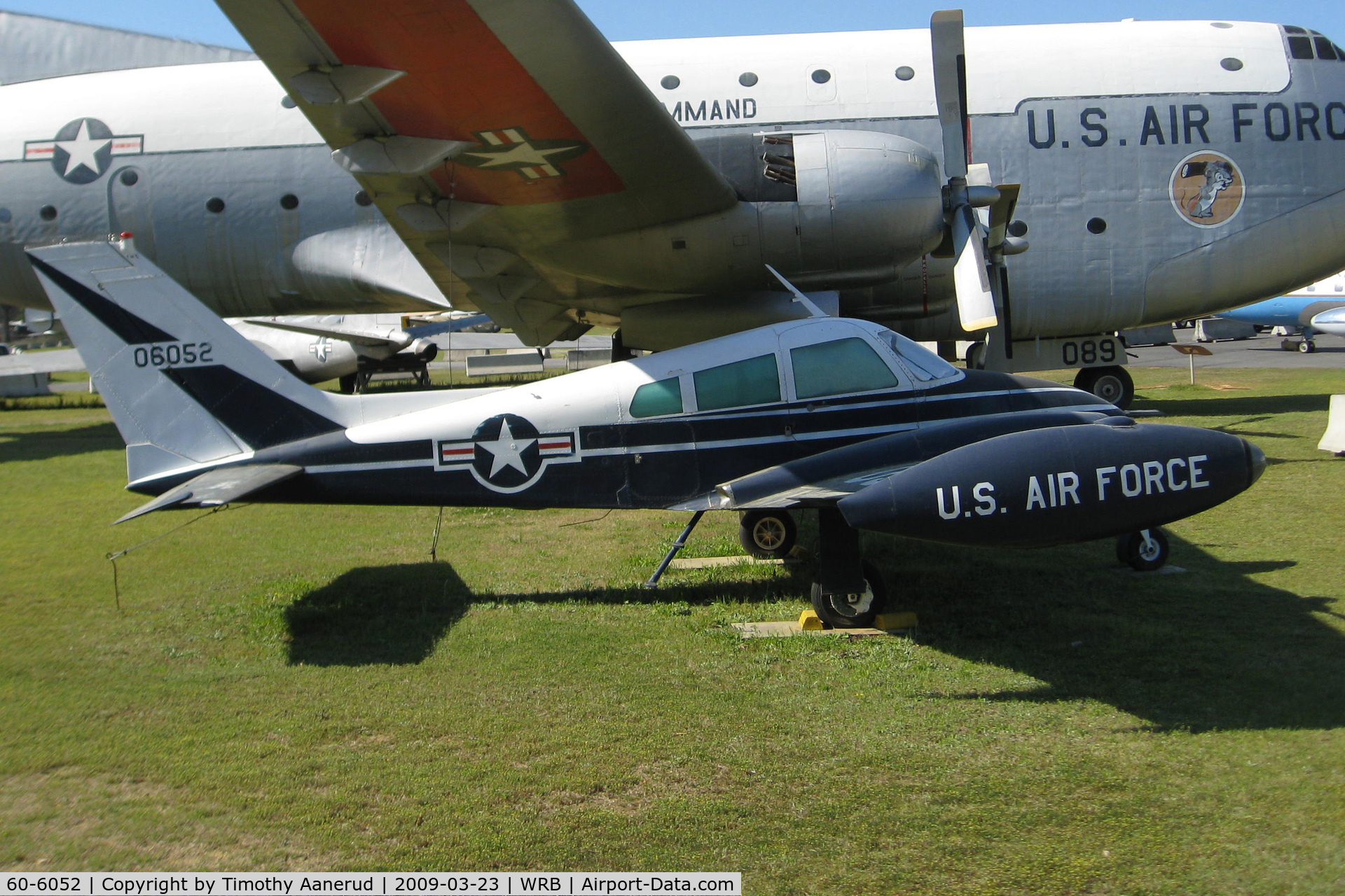 60-6052, 1960 Cessna U-3B (310M) C/N 310M-0007, Museum of Aviation, Robins AFB