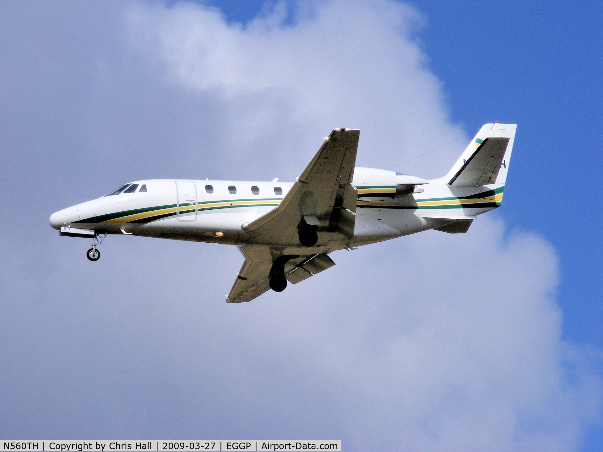 N560TH, 2001 Cessna 560XL Citation C/N 560-5215, TJH Air Inc