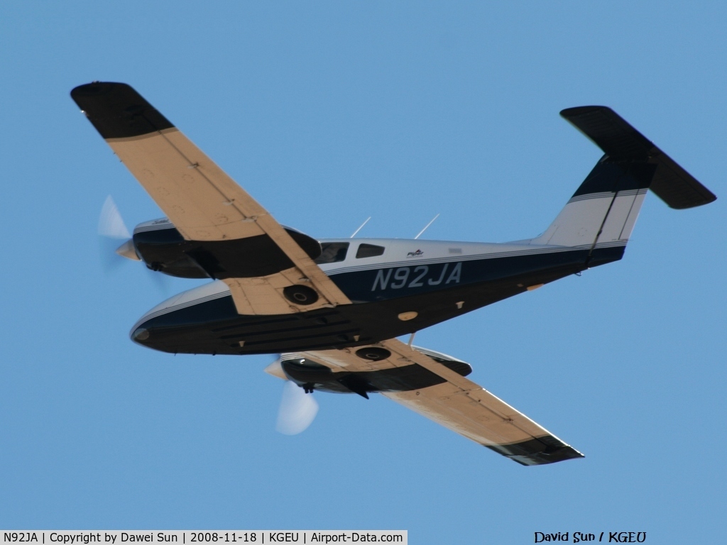 N92JA, 1999 Piper PA-44-180 Seminole C/N 4496025, PA-44