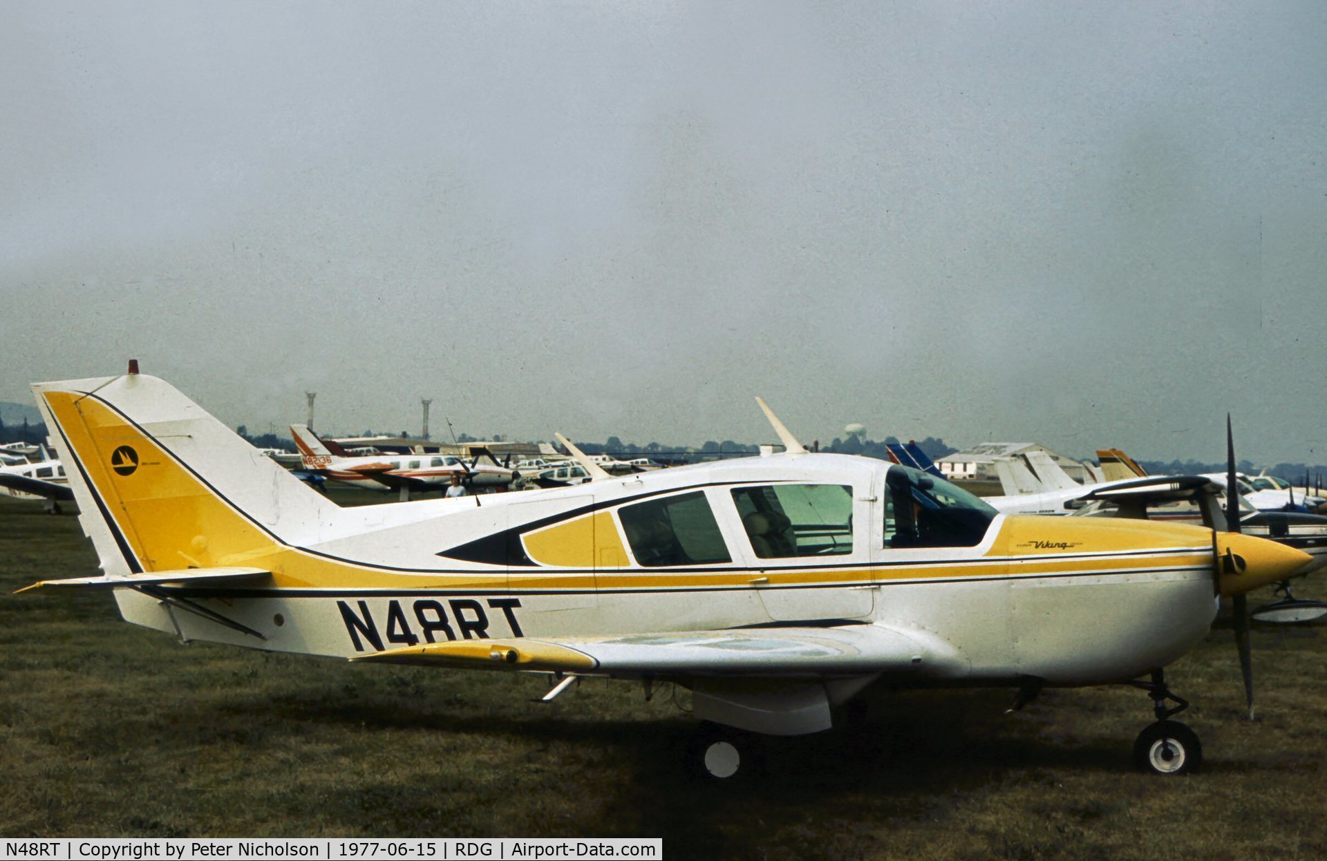 N48RT, 1974 Bellanca 17-31A Super Viking C/N 74-32-138, This Bellanca Super Viking was present at the 1977 Reading Airshow.