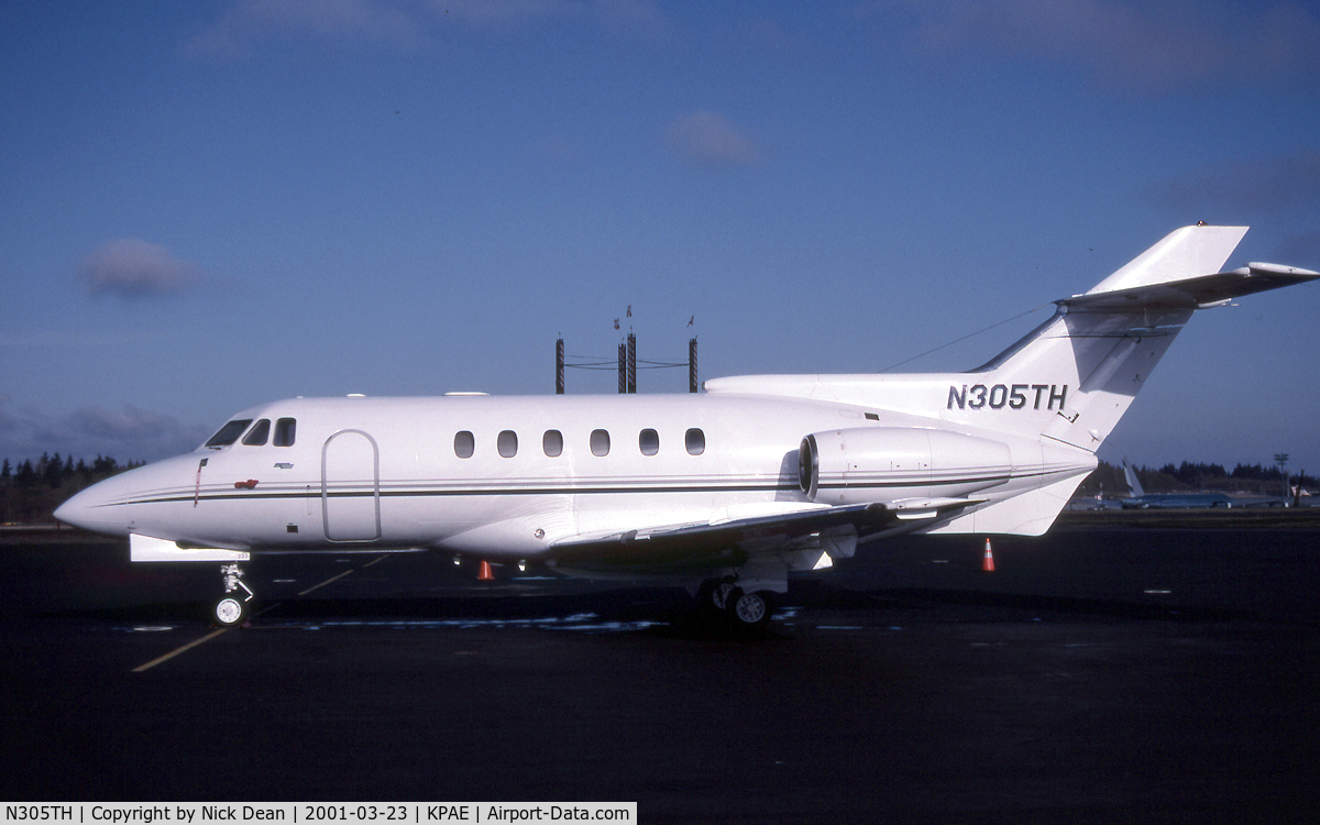 N305TH, 1982 British Aerospace HS.125-700A C/N 257150, KPAE