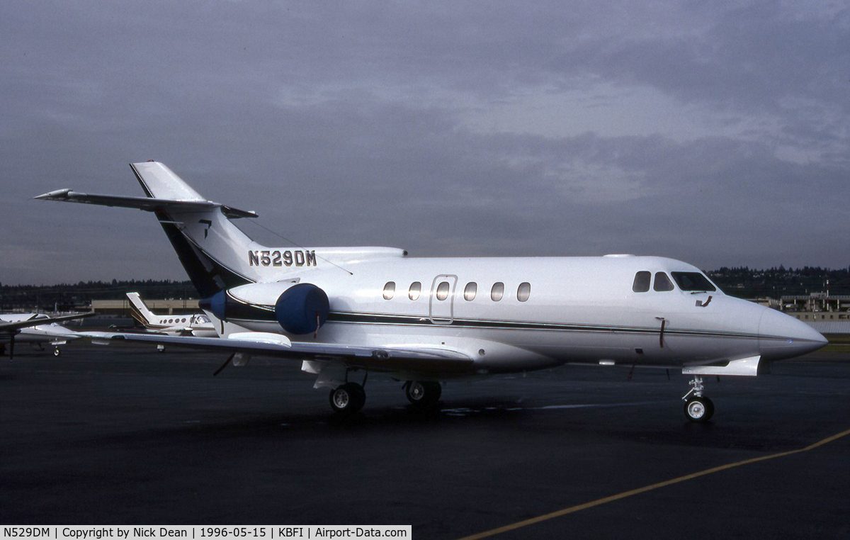 N529DM, 1981 Hawker Siddeley HS125 700A C/N 257156, KBFI