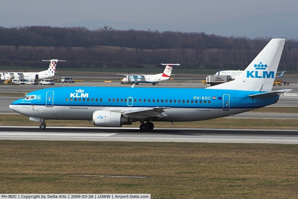 PH-BDC, 1986 Boeing 737-306 C/N 23539, KLM