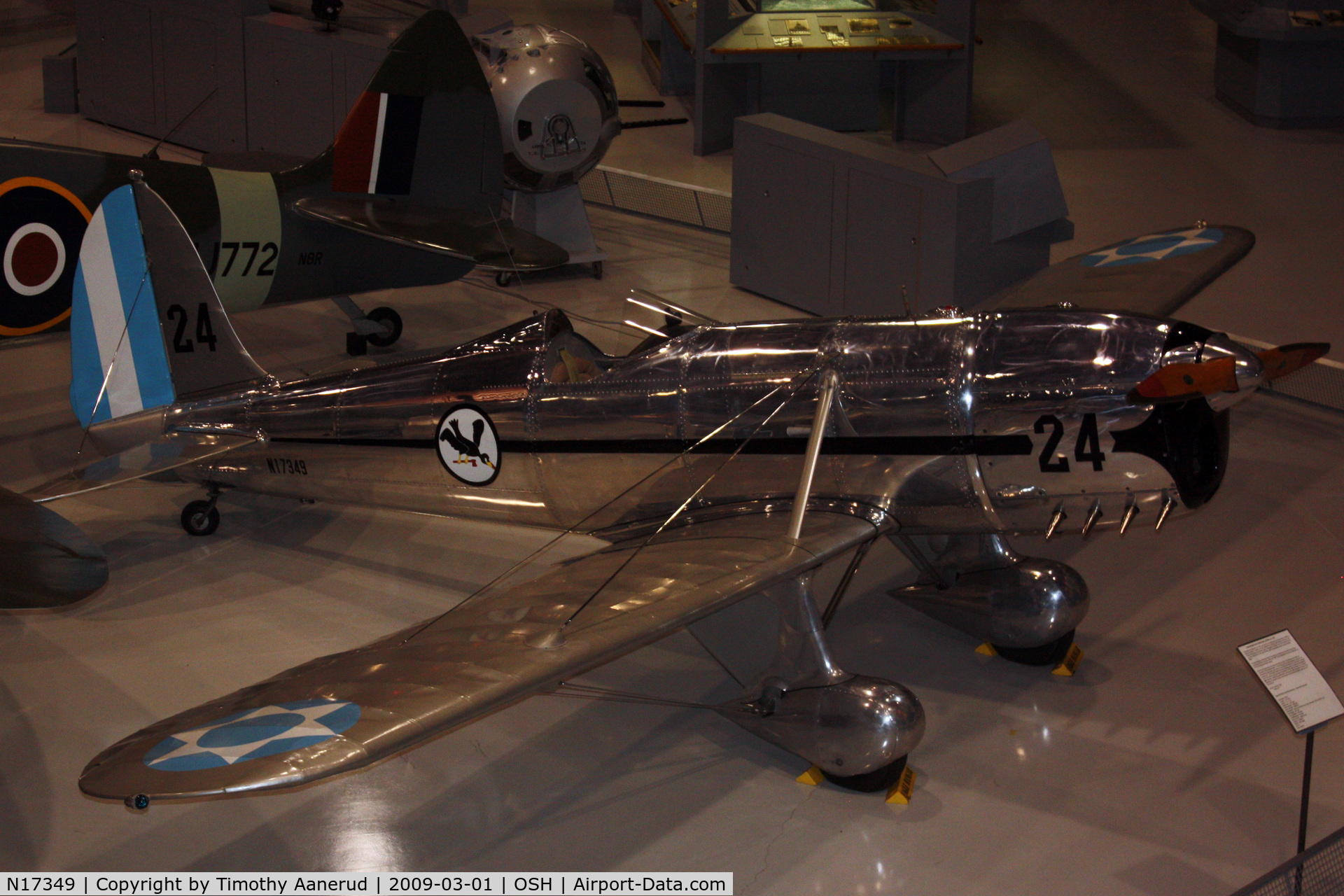 N17349, 1938 Ryan Aeronautical ST-A C/N 195, EAA AirVenture Museum