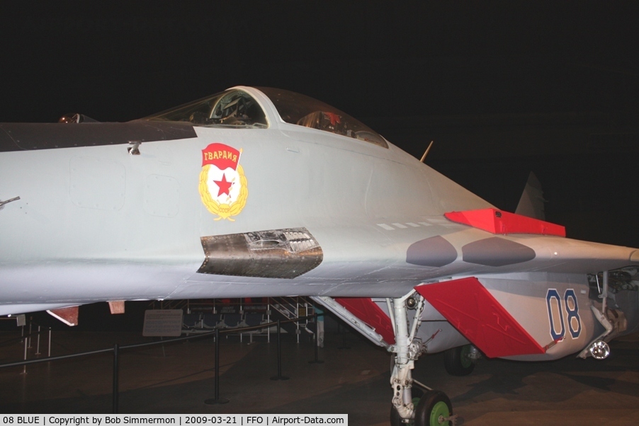 08 BLUE, Mikoyan-Gurevich MiG-29A C/N 2960516761, MiG 29A 2960516761