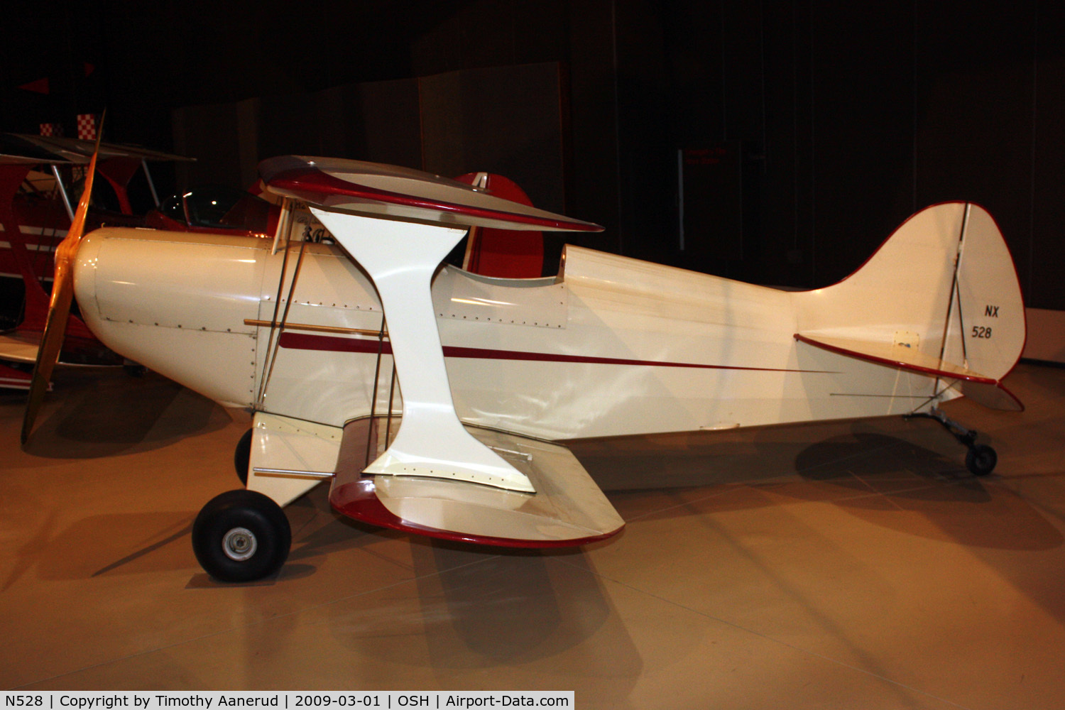 N528, 1990 Pitts S-1 Special C/N 001 (N528), EAA AirVenture Museum