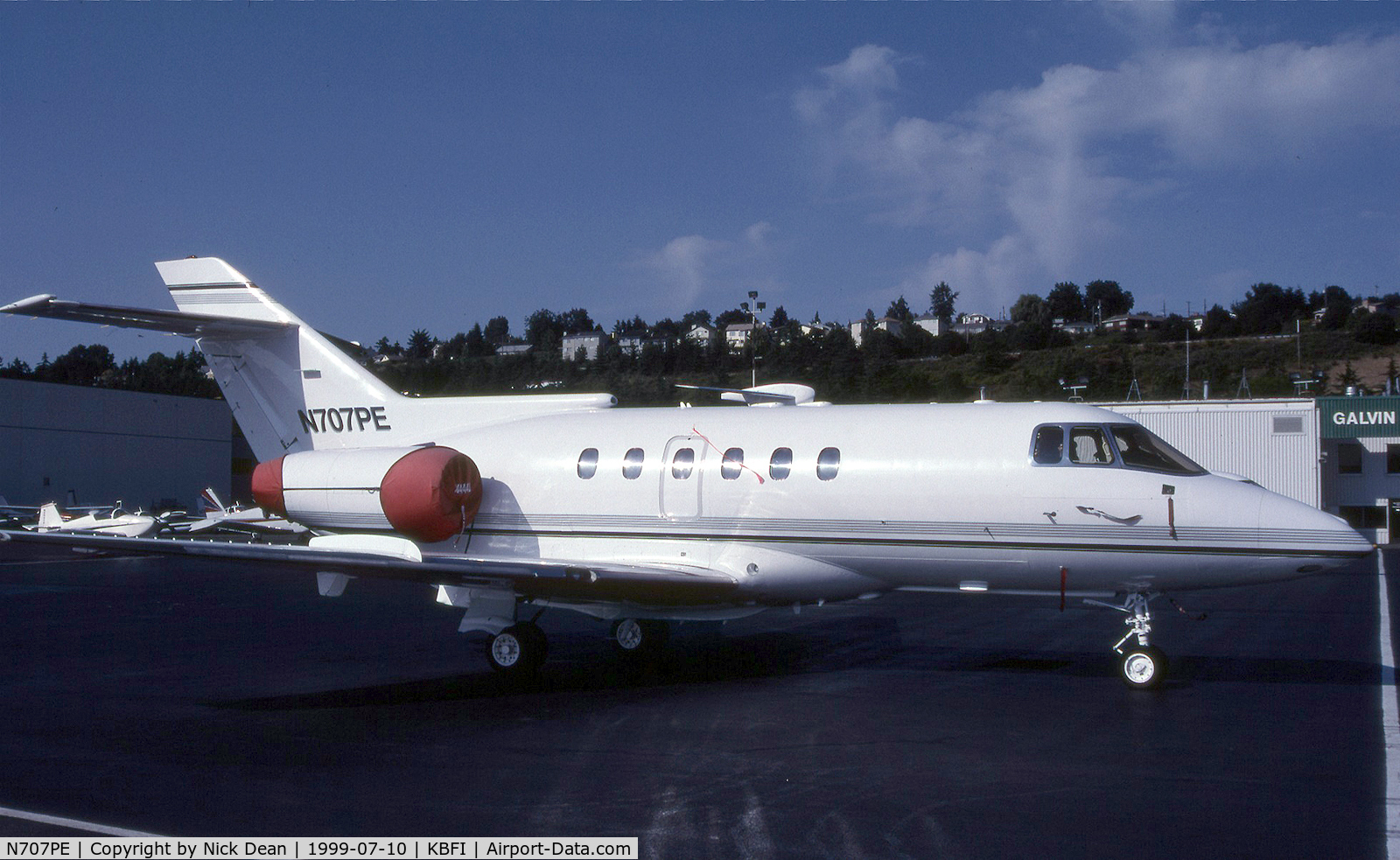 N707PE, 1989 British Aerospace BAe.125-800A C/N 258171, KBFI