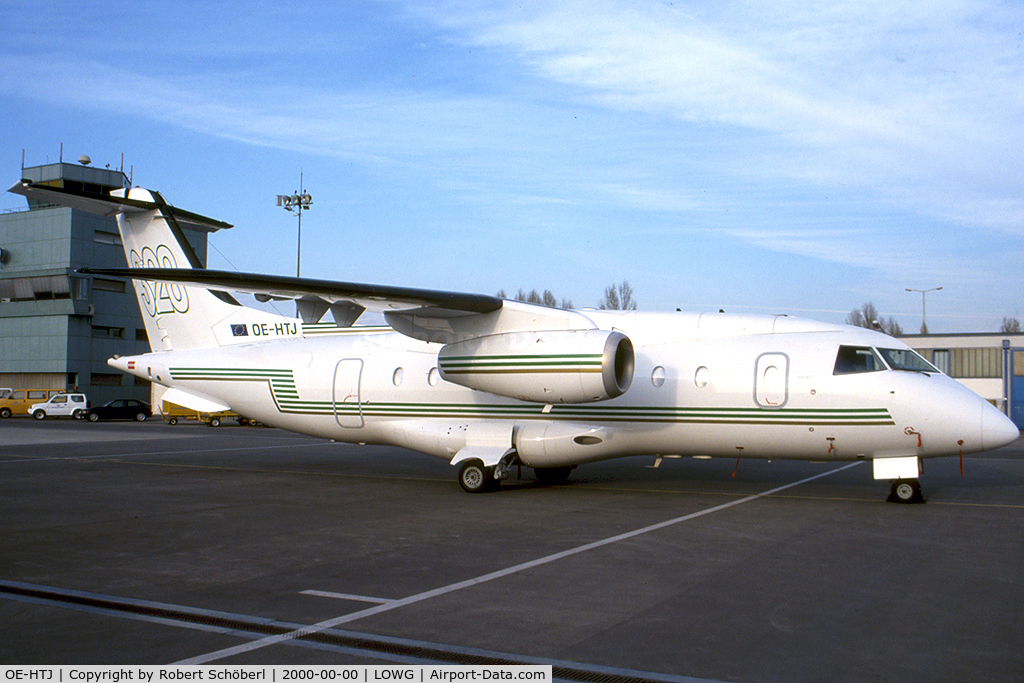 OE-HTJ, 1999 Fairchild Dornier 328-300 328JET C/N 3114, Visitor @ LOWG/GRZ